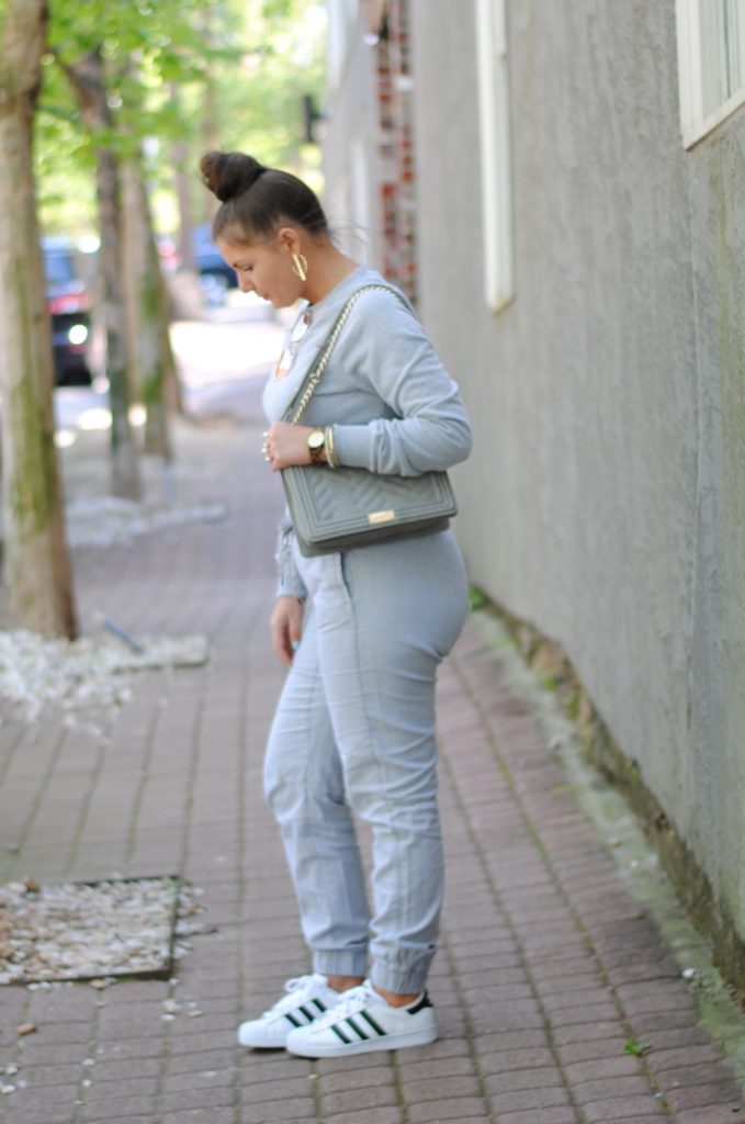 Casual Chic Athleisure Jogger Set
