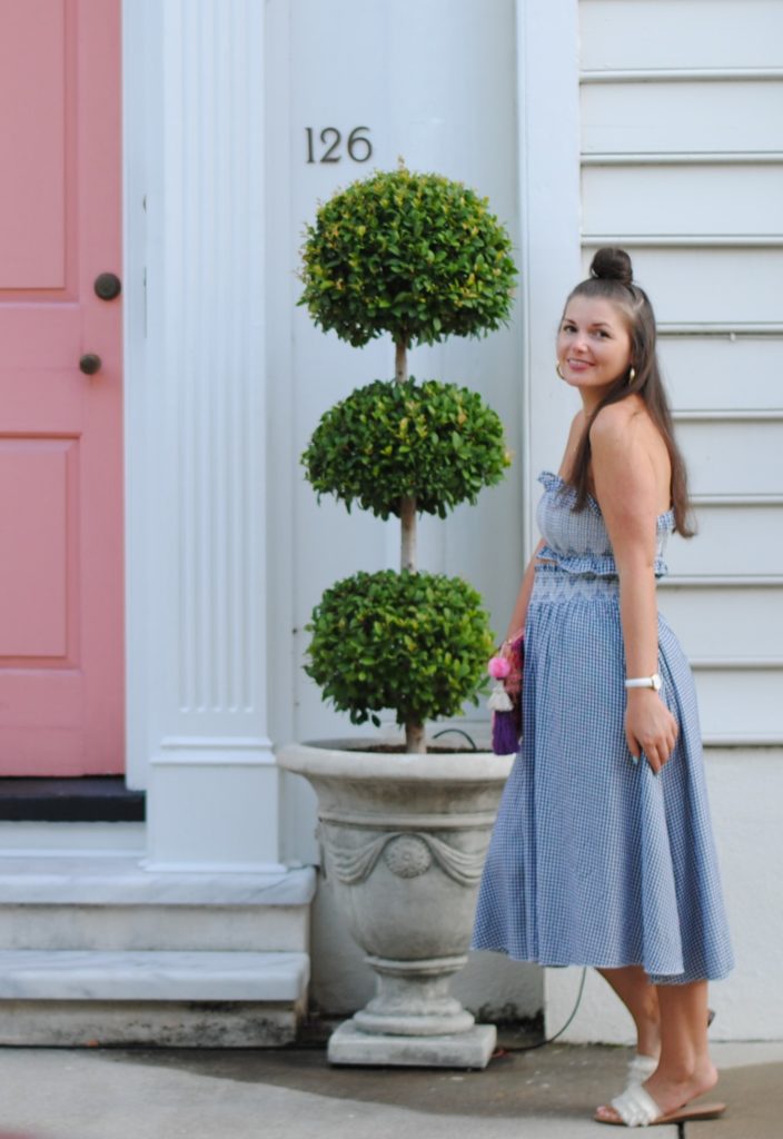 Light Weight Gingham Skirt Set for Summer. Only $20!