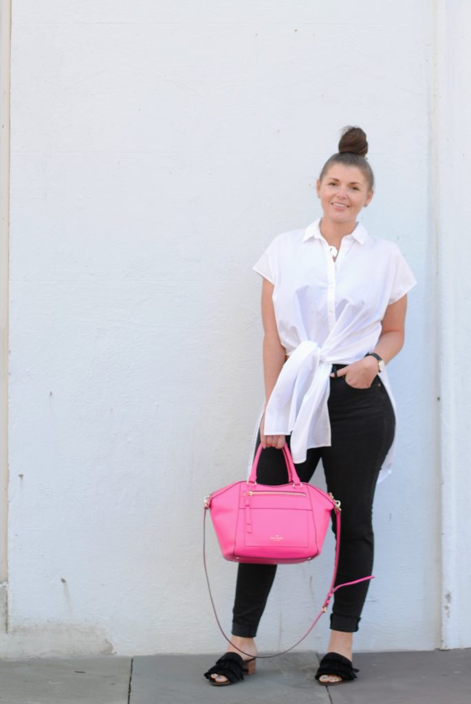 Black and White Madewell Outfit