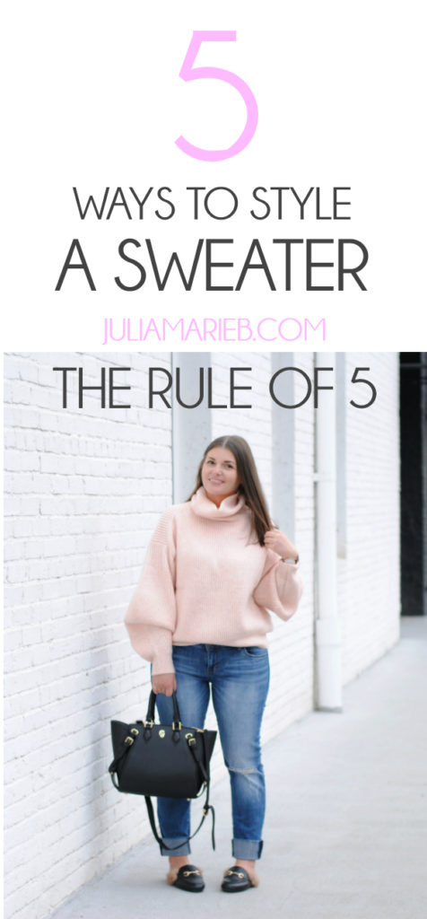5 Ways to Wear a Sweater