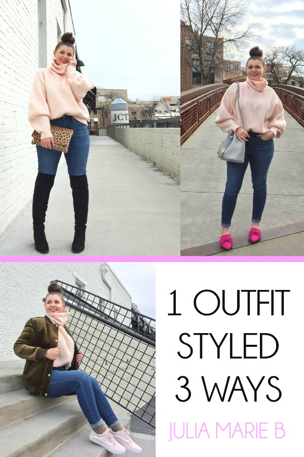 1 OUTFIT STYLED 3 WAYS