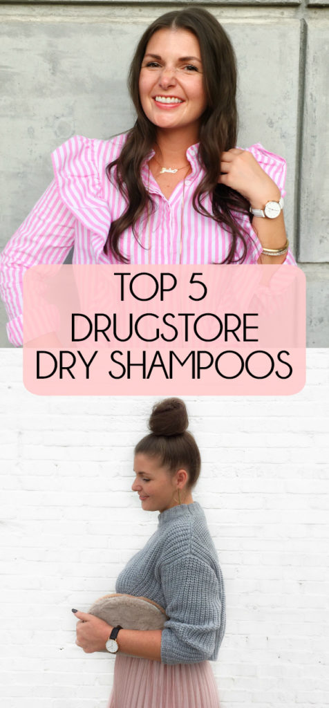 TOP 5 BEST DRUGSTORE DRY SHAMPOOS