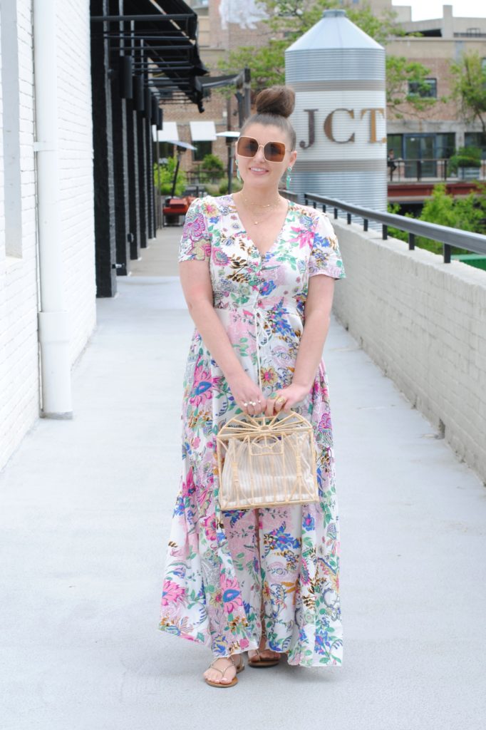 Summer Fashion: Floral Maxi Dress @julia.marie.b