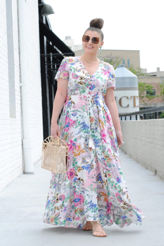 Summer Fashion: Floral Maxi Dress @julia.marie.b