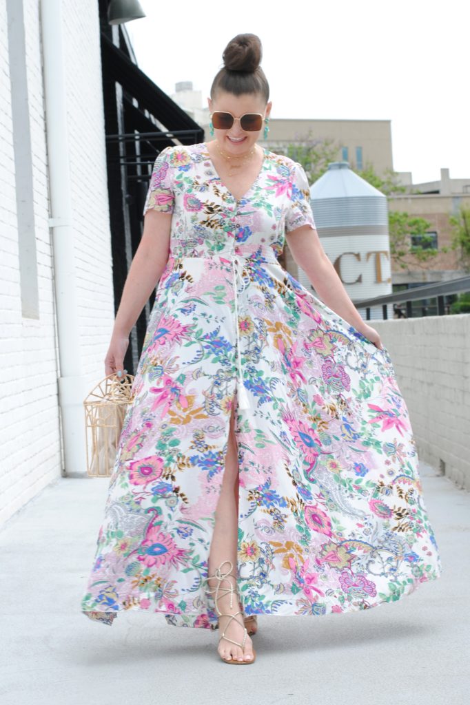 Summer Fashion: Floral Maxi Dress @julia.marie.b