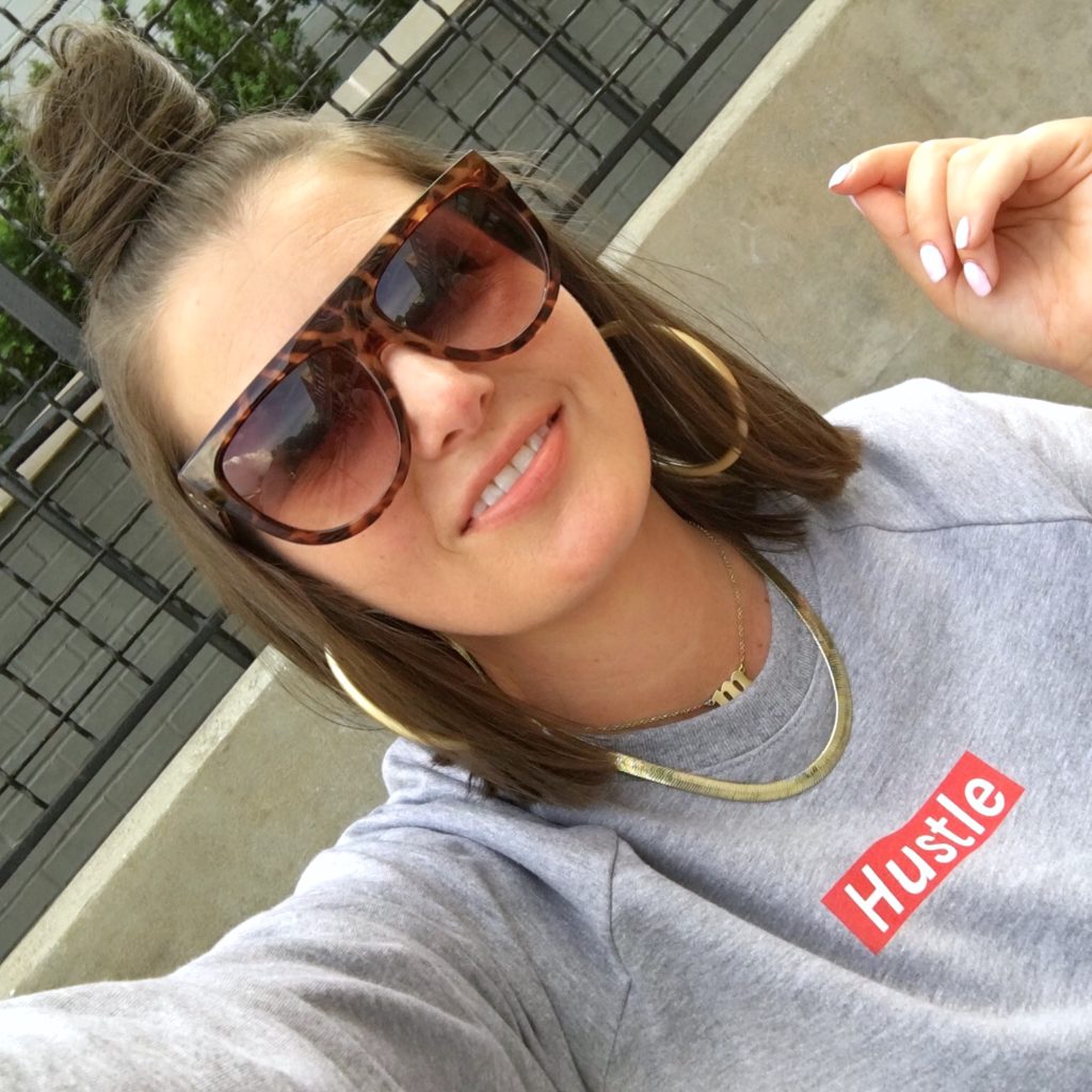 SUPREME INSPIRED HUSTLE SWEATSHIRT @julia.marie.b