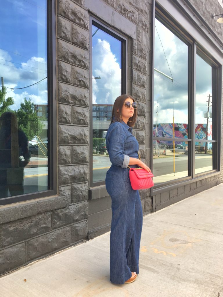 Madewell Denim Jumpsuit @julia.marie.b