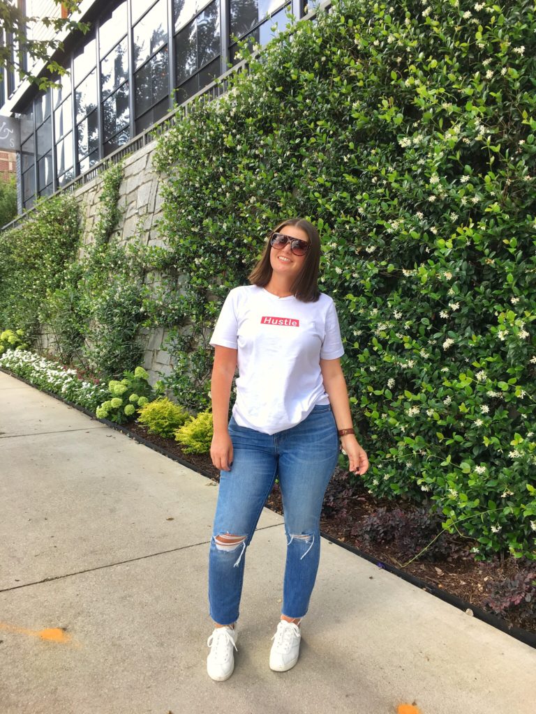 SUPREME INSPIRED HUSTLE TEE @julia.marie.b