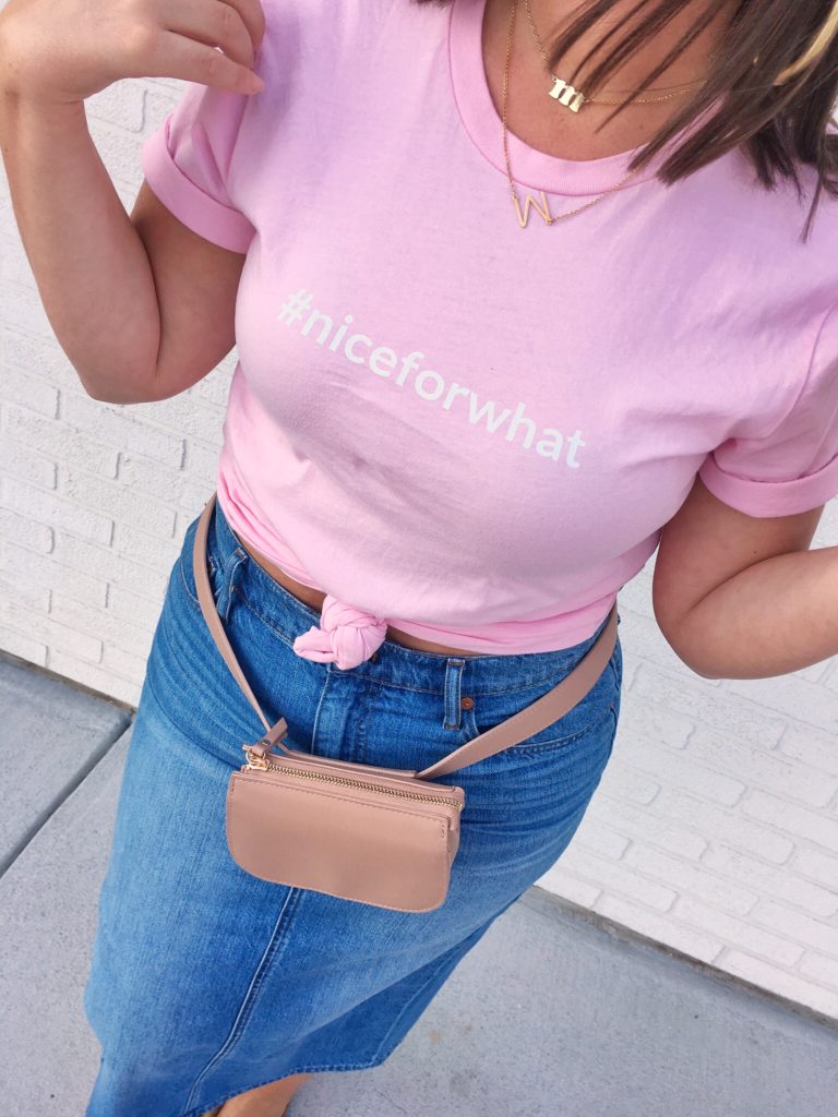 Casual Chic Fashion: Nice for What Graphic T-shirt @julia.marie.b