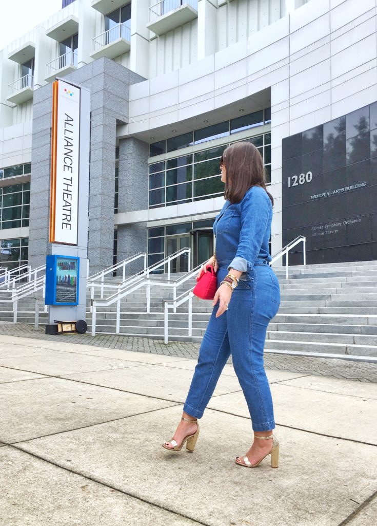 FALL FASHION: DENIM JUMPSUIT @julia.marie.b