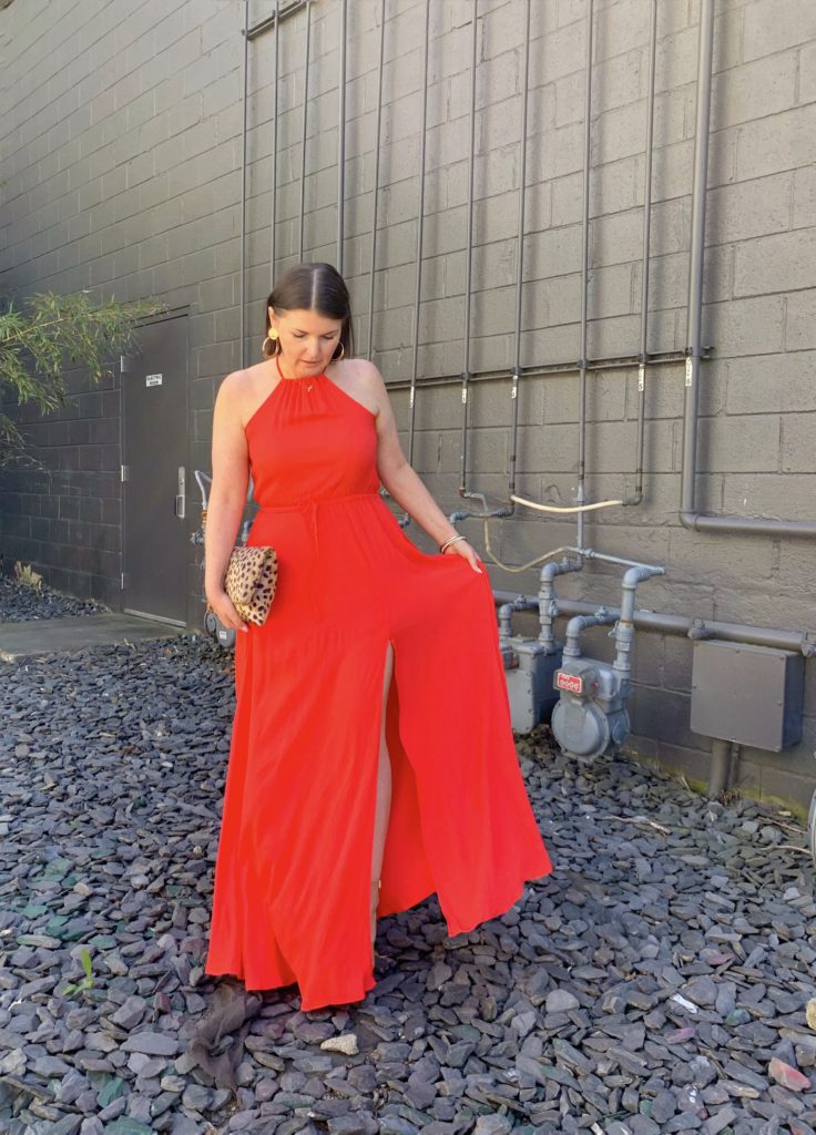 SUMMER OUTFIT: RED MAXI DRESS @julia.marie.b