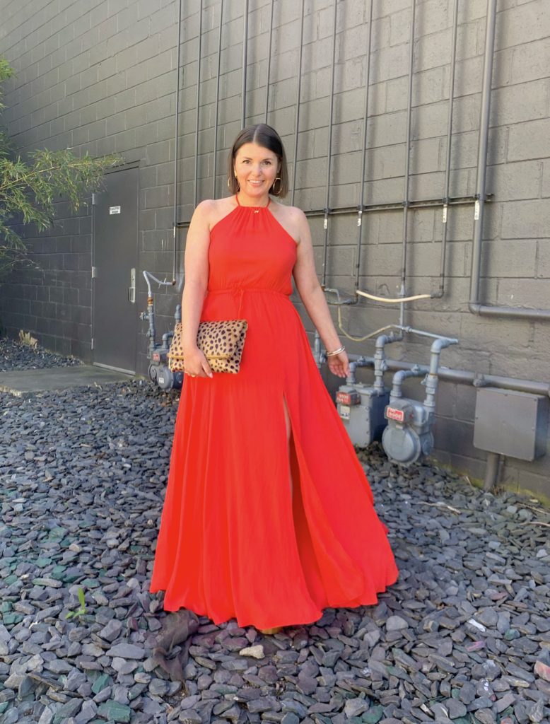 SUMMER OUTFIT: RED MAXI DRESS @julia.marie.b