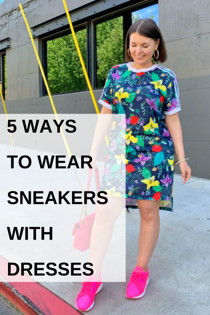 CASUAL SUMMER OUTFIT: 5 WAYS TO WEAR SNEAKERS WITH DRESSES. SEE ALL 5 LOOKS HERE: http://www.juliamarieb.com/2019/07/25/video:-5-ways-to-wear-sneakers-with-dresses-rule-of-5/ @julia.marie.b