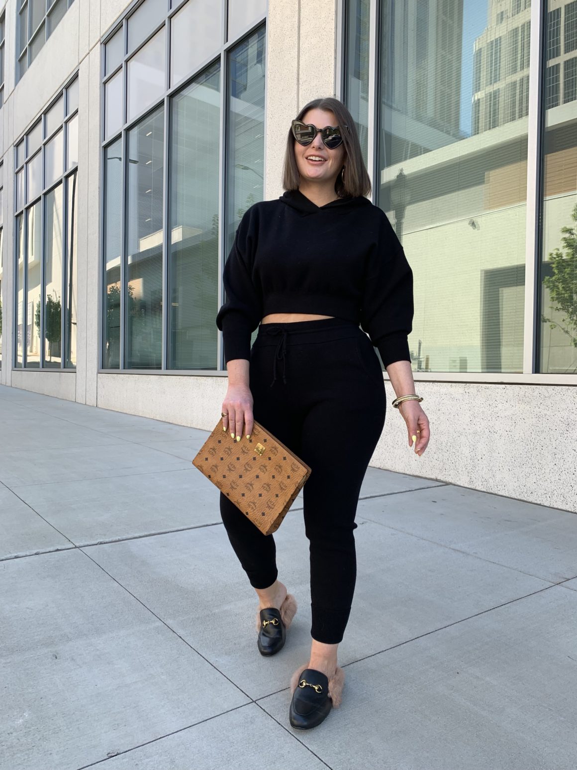 zara knit jogger