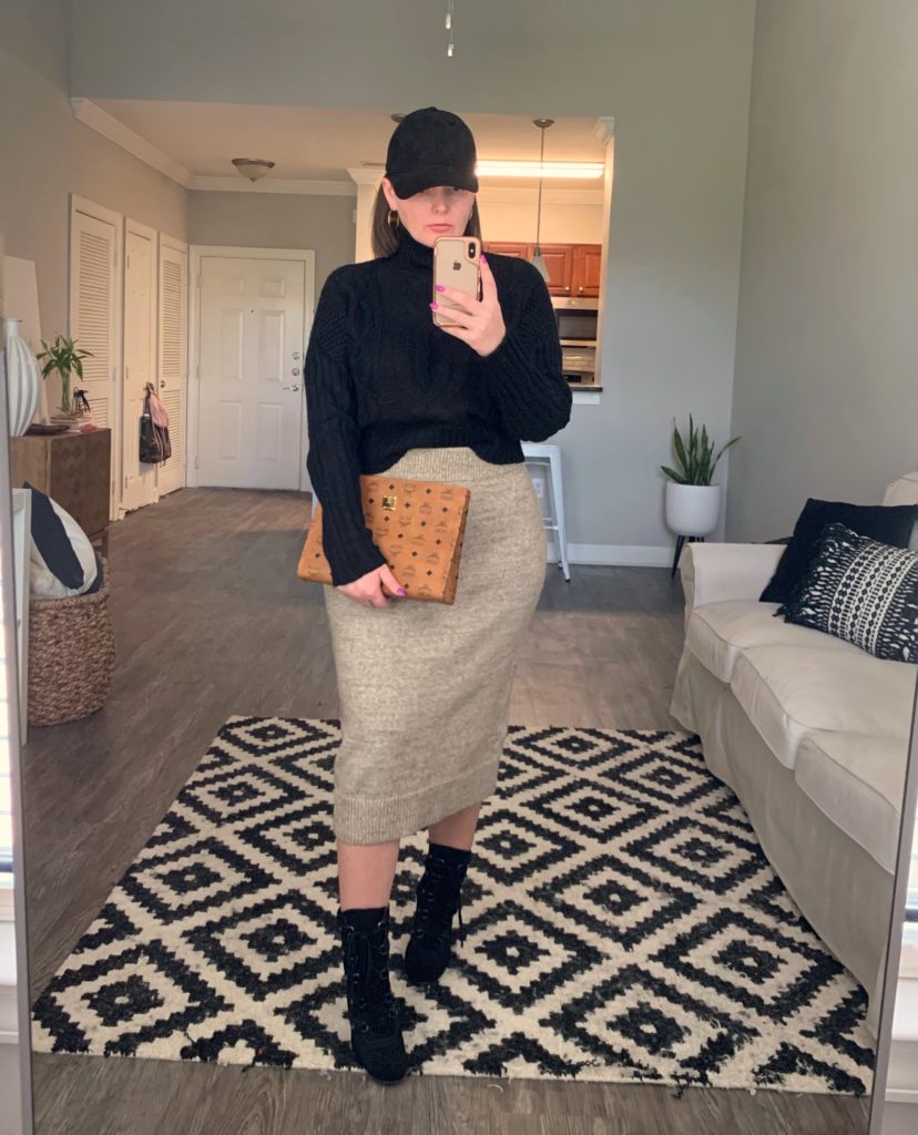 5 WAYS TO WEAR A SWEATER SKIRT | OUTFIT DETAILS + 5 LOOKS HERE: http://www.juliamarieb.com/2019/09/26/rule-of-5:-5-ways-to-wear-a-sweater-skirt/ @julia.marie.b