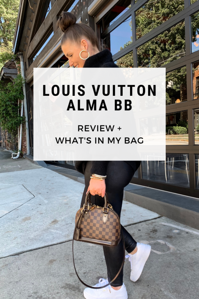 LOUIS VUITTON ALMA BB REVIEW + WHAT'S IN MY BAG