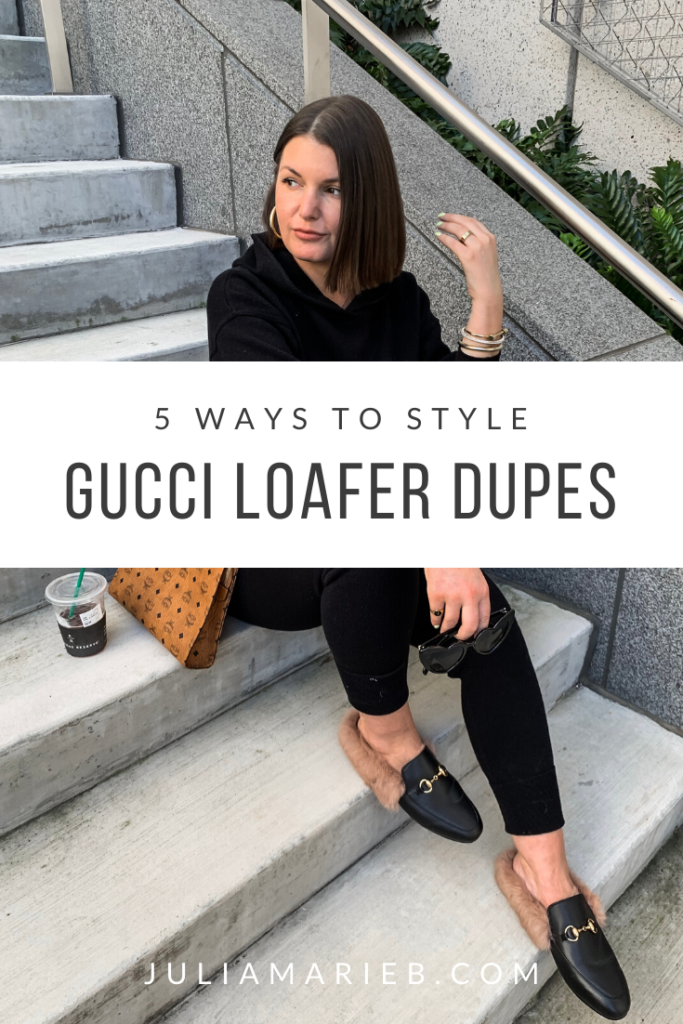 5 WAYS TO WEAR GUCCI PRINCETOWN (dupes) LOAFERS: http://www.juliamarieb.com/2019/11/14/5-ways-to-wear-fur-loafers-(gucci-dupes):-the-rule-of-5/ @julia.marie.b