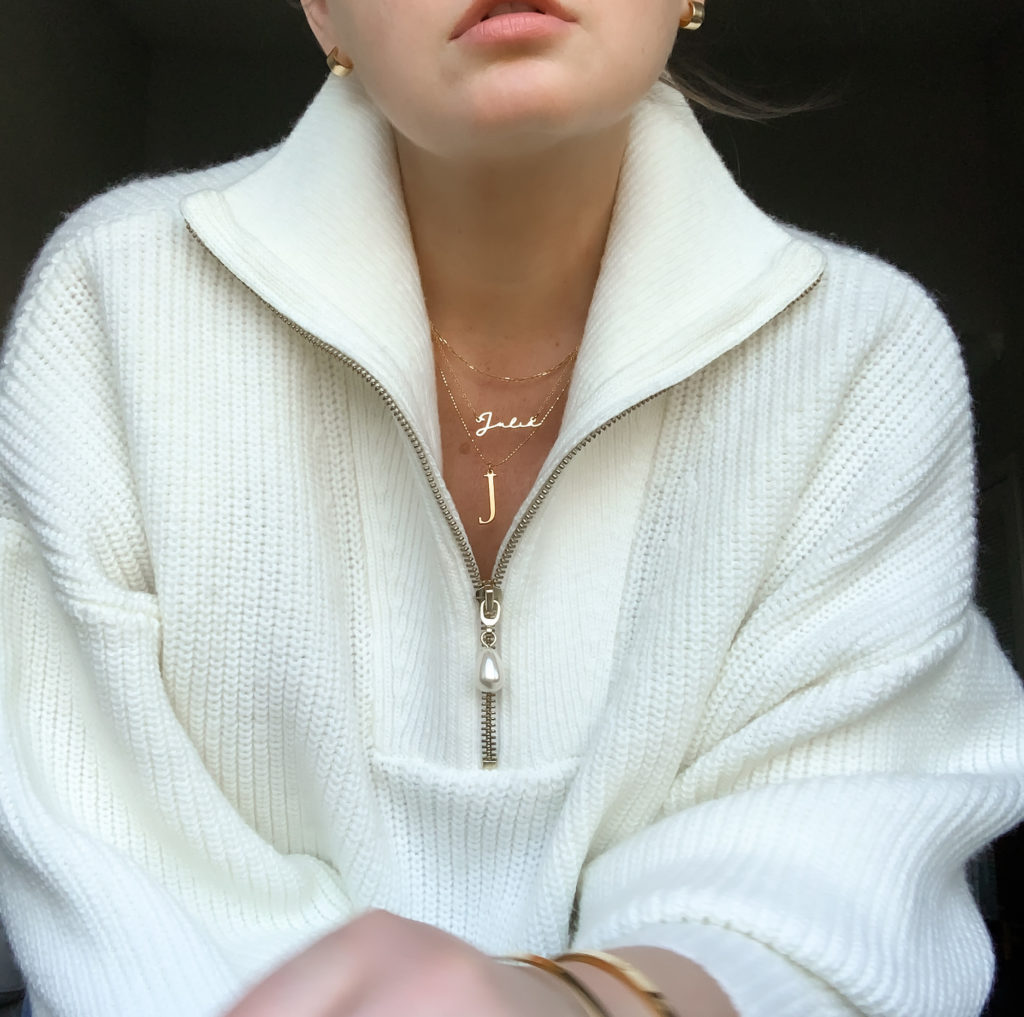 NAME NECKLACE JEWELRY TRENDS 2020: http://www.juliamarieb.com/2019/12/26/jewelry-trend-2020:-featuring-shop-julia-marie-january-collection/ | @julia.marie.b