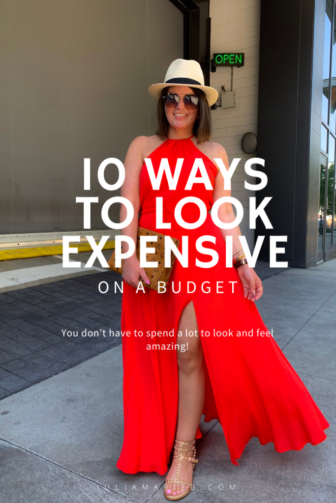 10 WAYS TO LOOK EXPENSIVE ON A BUDGET: http://www.juliamarieb.com/2020/01/19/10-ways-to-elevate-your-look-on-a-budget/ | @julia.marie.b