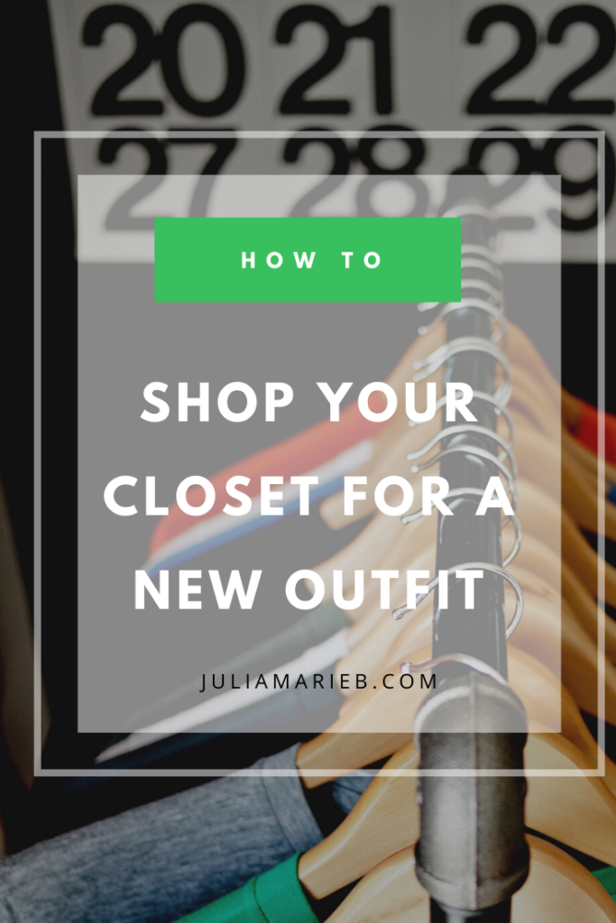 HOW TO SHOP YOUR CLOSET FOR A NEW OUTFIT | http://www.juliamarieb.com/2020/01/14/you-dont-need-a-new-outfit-you-need-to-restyle-something-in-your-closet-winter-outfit-how-to-style-a-sweater-dress/ @julia.marie.b