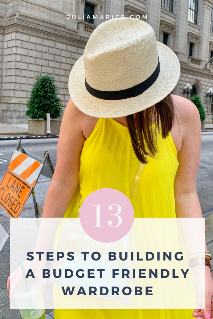 13 STEPS TO BUILD YOUR DREAM WARDROBE ON A BUDGET: http://www.juliamarieb.com/2020/02/28/build-your-dream-wardrobe-on-a-budget/. |. @julia.marie.b