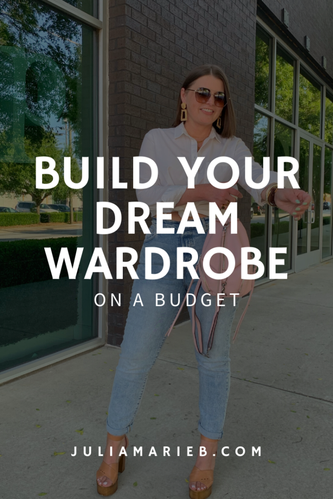 13 STEPS TO BUILD YOUR DREAM WARDROBE ON A BUDGET: http://www.juliamarieb.com/2020/02/28/build-your-dream-wardrobe-on-a-budget/. |. @julia.marie.b