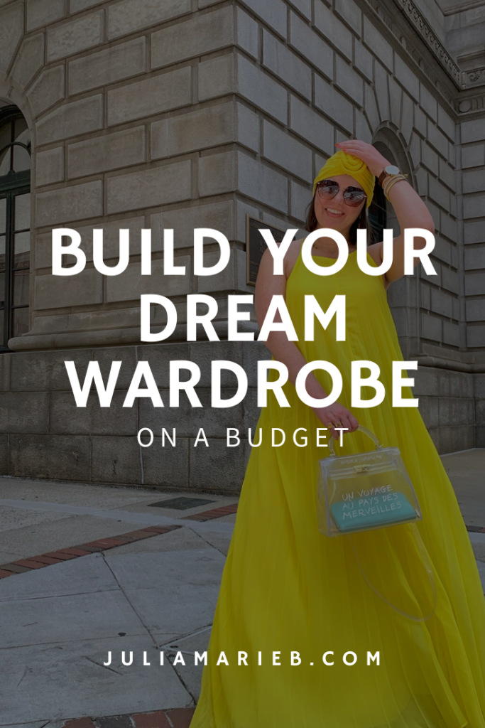 13 STEPS TO BUILD YOUR DREAM WARDROBE ON A BUDGET: http://www.juliamarieb.com/2020/02/28/build-your-dream-wardrobe-on-a-budget/. |. @julia.marie.b