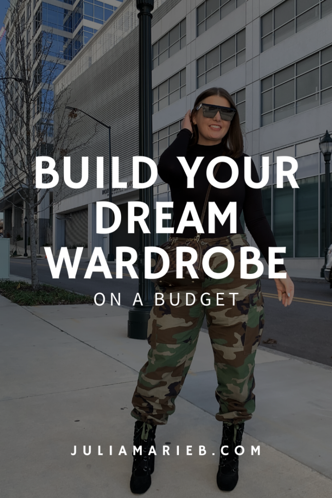 13 STEPS TO BUILD YOUR DREAM WARDROBE ON A BUDGET: http://www.juliamarieb.com/2020/02/28/build-your-dream-wardrobe-on-a-budget/. |. @julia.marie.b