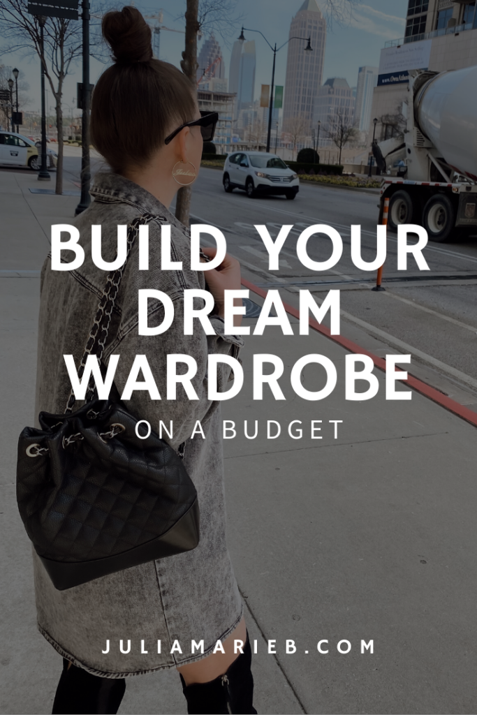 13 STEPS TO BUILD YOUR DREAM WARDROBE ON A BUDGET: http://www.juliamarieb.com/2020/02/28/build-your-dream-wardrobe-on-a-budget/. |. @julia.marie.b