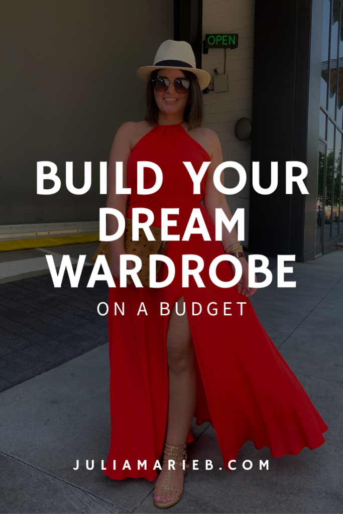 13 STEPS TO BUILD YOUR DREAM WARDROBE ON A BUDGET: http://www.juliamarieb.com/2020/02/28/build-your-dream-wardrobe-on-a-budget/. |. @julia.marie.b