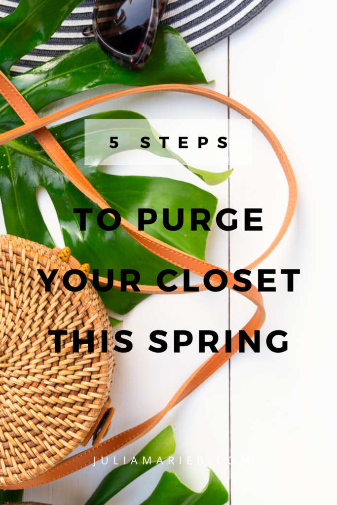 5 STEPS TO PURGE YOUR CLOSET THIS SPRING: http://www.juliamarieb.com/2020/03/08/5-steps-to-purge-your-closet/ @julia.marie.b