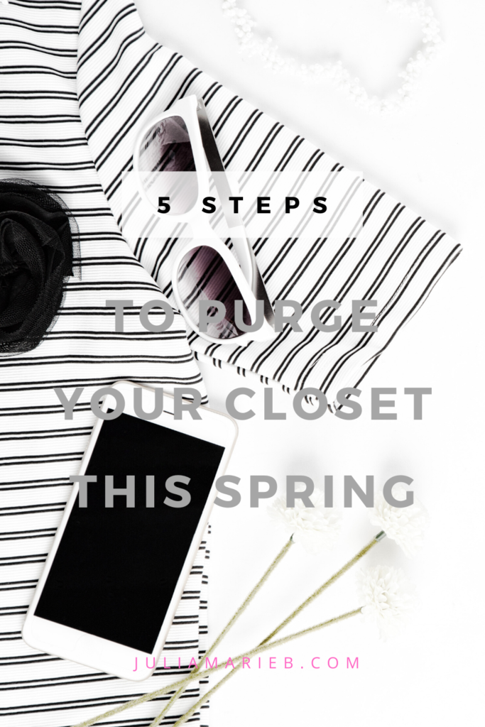 5 STEPS TO PURGE YOUR CLOSET THIS SPRING: http://www.juliamarieb.com/2020/03/08/5-steps-to-purge-your-closet/ @julia.marie.b