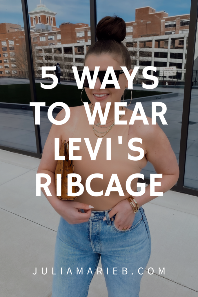 5 WAYS TO WEAR LEVI'S RIBCAGE JEANS FOR SUMMER: http://www.juliamarieb.com/2020/03/11/5-ways-to-wear-levi's-ribcage-jeans-for-spring-|-the-rule-of-5/. |. @julia.marie.b