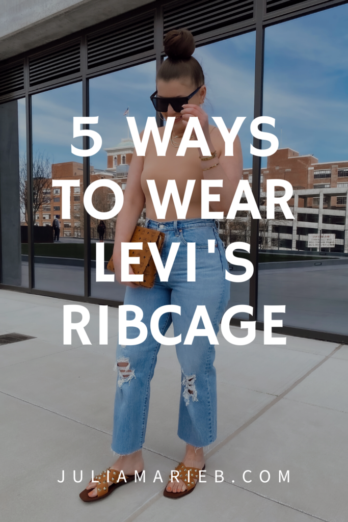 5 WAYS TO WEAR LEVI'S RIBCAGE JEANS FOR SUMMER: http://www.juliamarieb.com/2020/03/11/5-ways-to-wear-levi's-ribcage-jeans-for-spring-|-the-rule-of-5/. |. @julia.marie.b