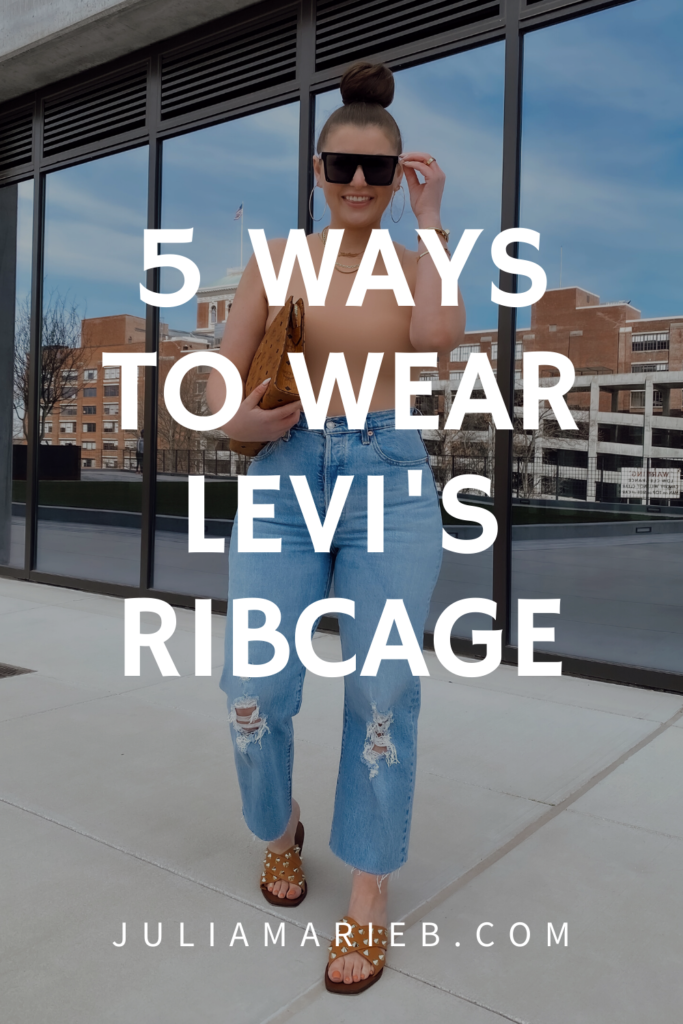 5 WAYS TO WEAR LEVI'S RIBCAGE JEANS FOR SUMMER: http://www.juliamarieb.com/2020/03/11/5-ways-to-wear-levi's-ribcage-jeans-for-spring-|-the-rule-of-5/. |. @julia.marie.b