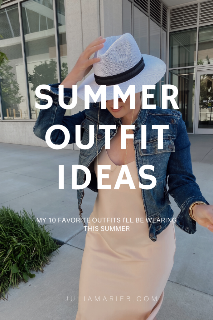 10 SUMMER OUTFIT IDEAS: http://www.juliamarieb.com/2020/05/03/summer-outfit-ideas-2020/ | @julia.marie.b