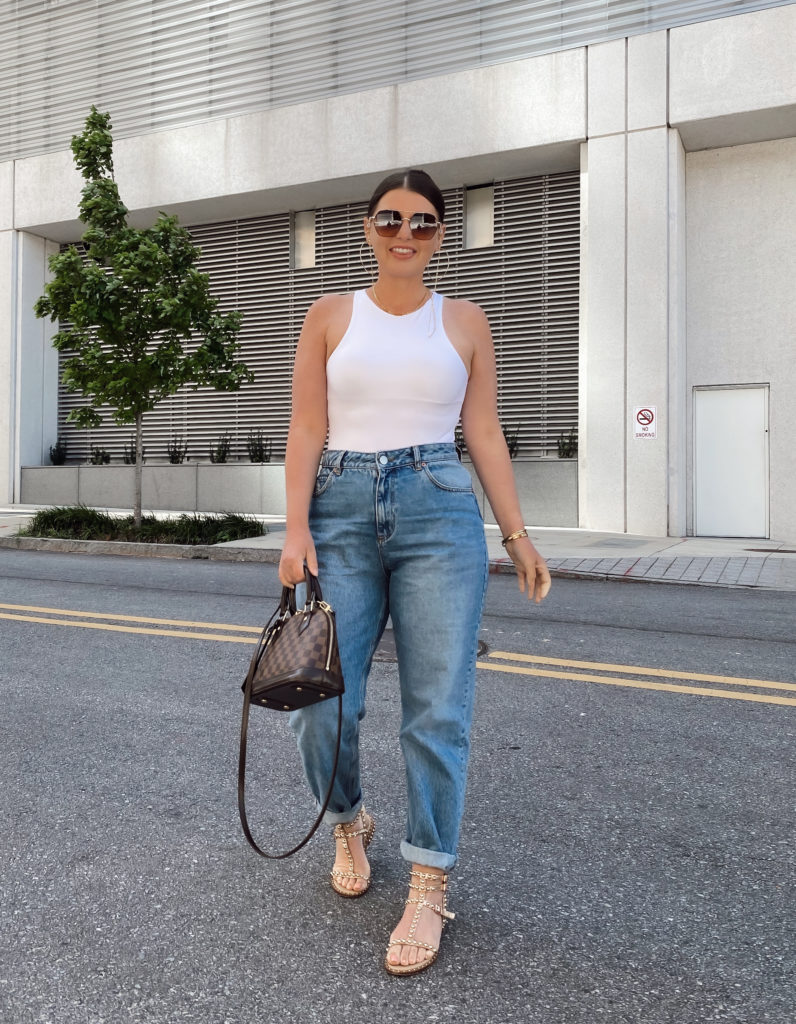 5 WAYS TO WEAR SLOUCHY JEANS THE RULE OF 5