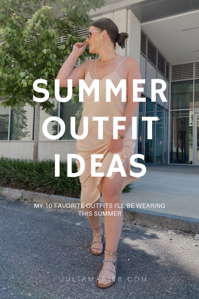 10 SUMMER OUTFIT IDEAS: http://www.juliamarieb.com/2020/05/03/summer-outfit-ideas-2020/ | @julia.marie.b