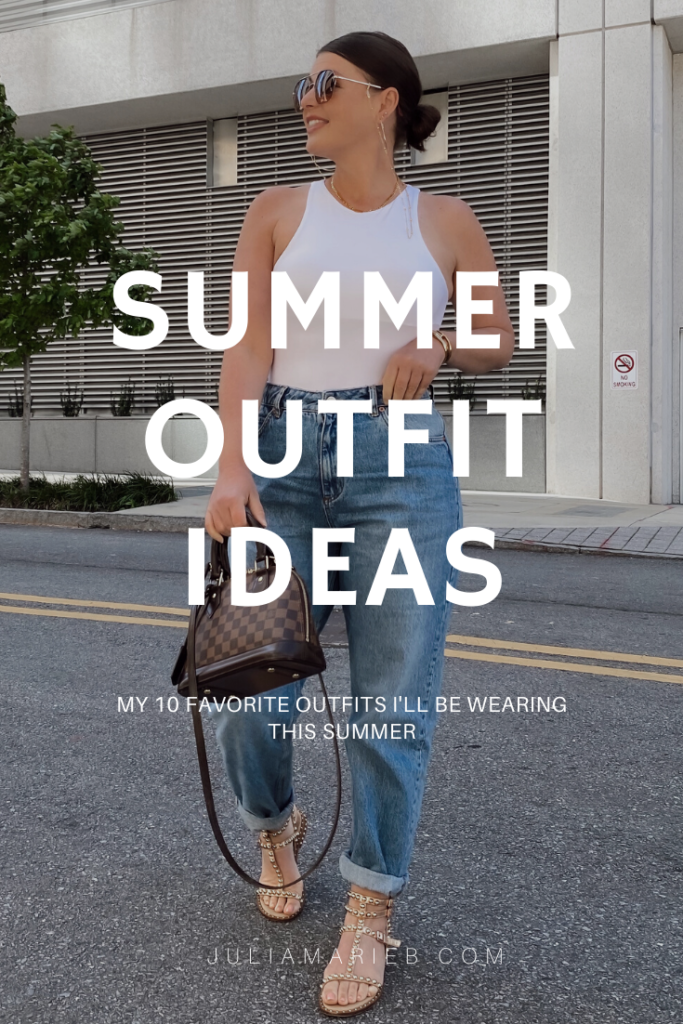 10 SUMMER OUTFIT IDEAS: http://www.juliamarieb.com/2020/05/03/summer-outfit-ideas-2020/ | @julia.marie.b