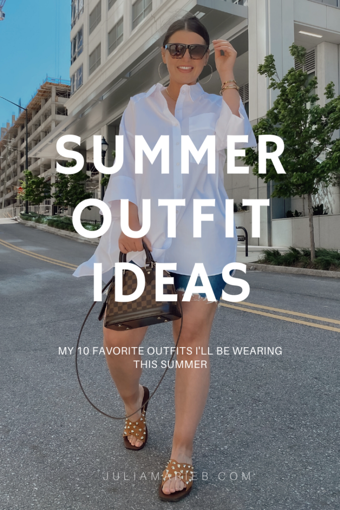 10 SUMMER OUTFIT IDEAS: http://www.juliamarieb.com/2020/05/03/summer-outfit-ideas-2020/ | @julia.marie.b