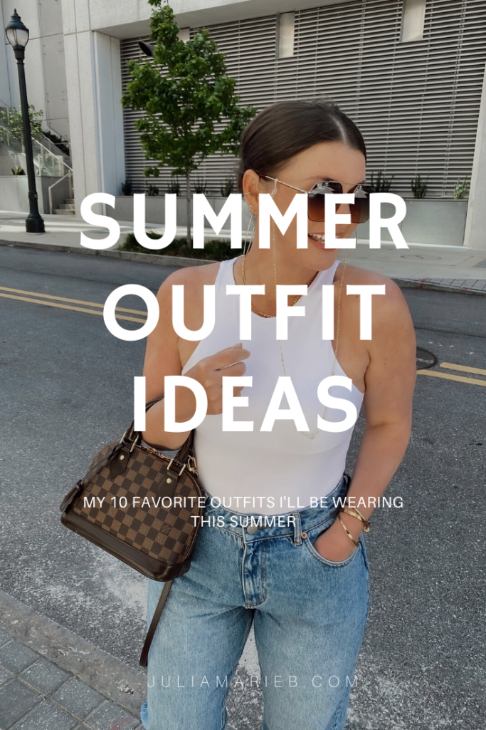 10 SUMMER OUTFIT IDEAS: http://www.juliamarieb.com/2020/05/03/summer-outfit-ideas-2020/ | @julia.marie.b