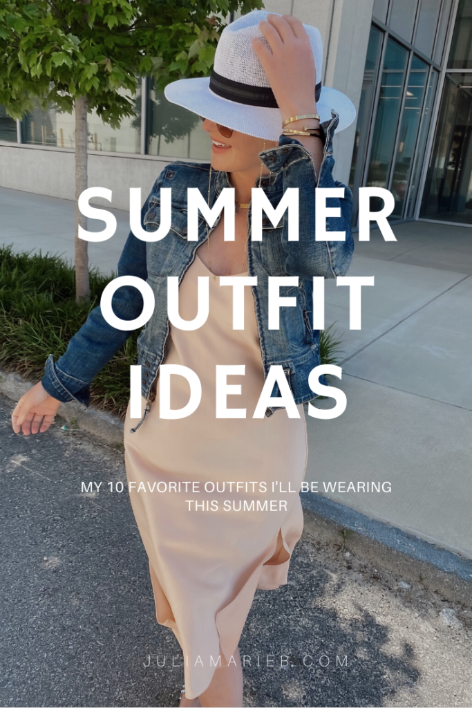 10 SUMMER OUTFIT IDEAS: http://www.juliamarieb.com/2020/05/03/summer-outfit-ideas-2020/ | @julia.marie.b