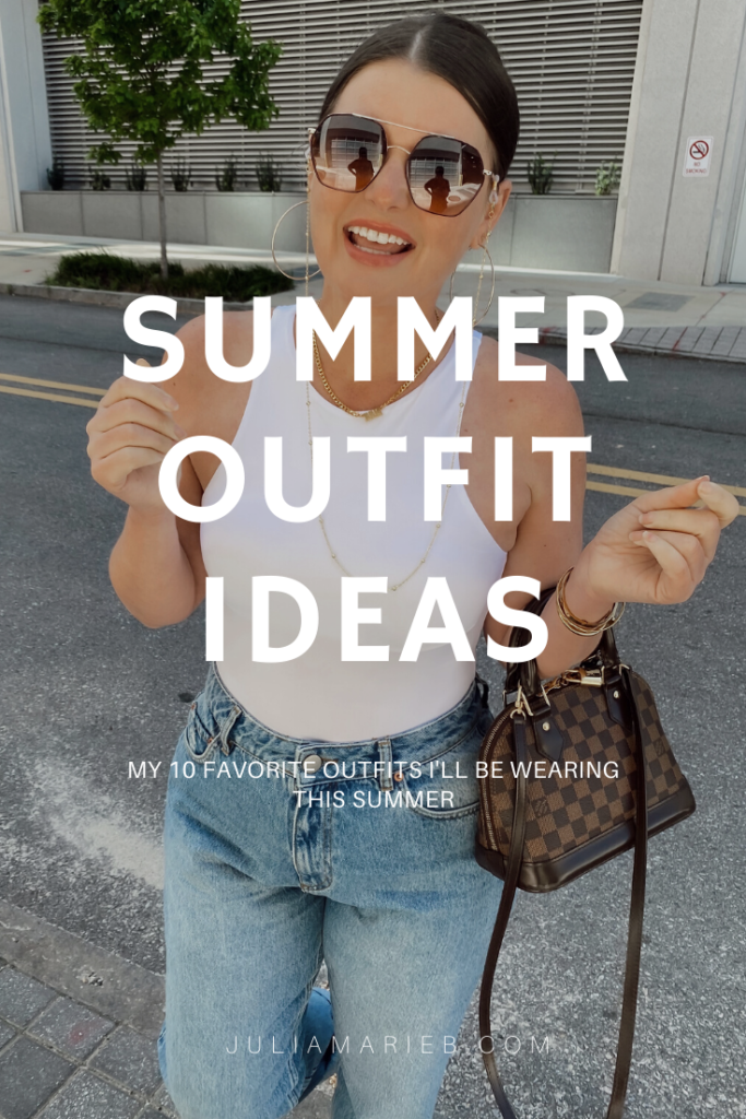 10 SUMMER OUTFIT IDEAS: http://www.juliamarieb.com/2020/05/03/summer-outfit-ideas-2020/ | @julia.marie.b