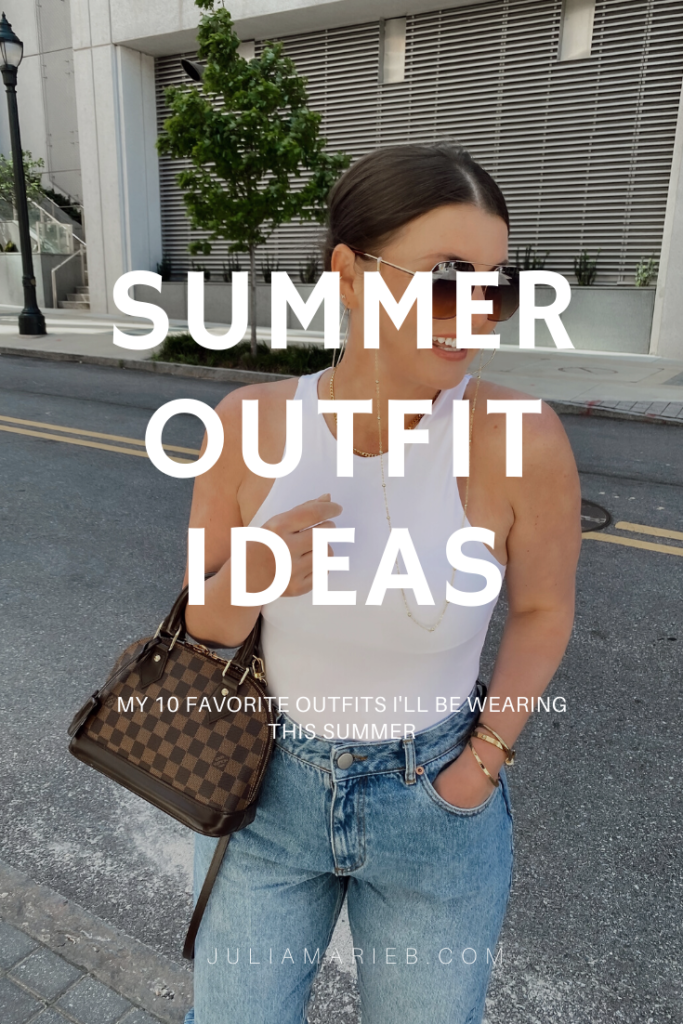 10 SUMMER OUTFIT IDEAS: http://www.juliamarieb.com/2020/05/03/summer-outfit-ideas-2020/ | @julia.marie.b