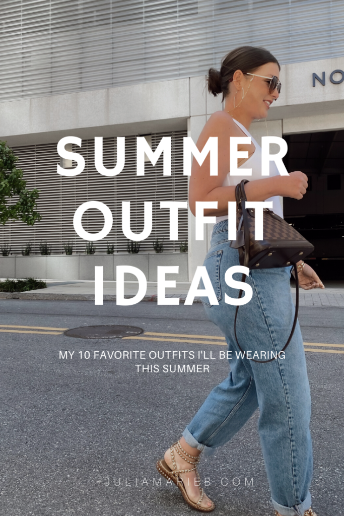 10 SUMMER OUTFIT IDEAS: http://www.juliamarieb.com/2020/05/03/summer-outfit-ideas-2020/ | @julia.marie.b