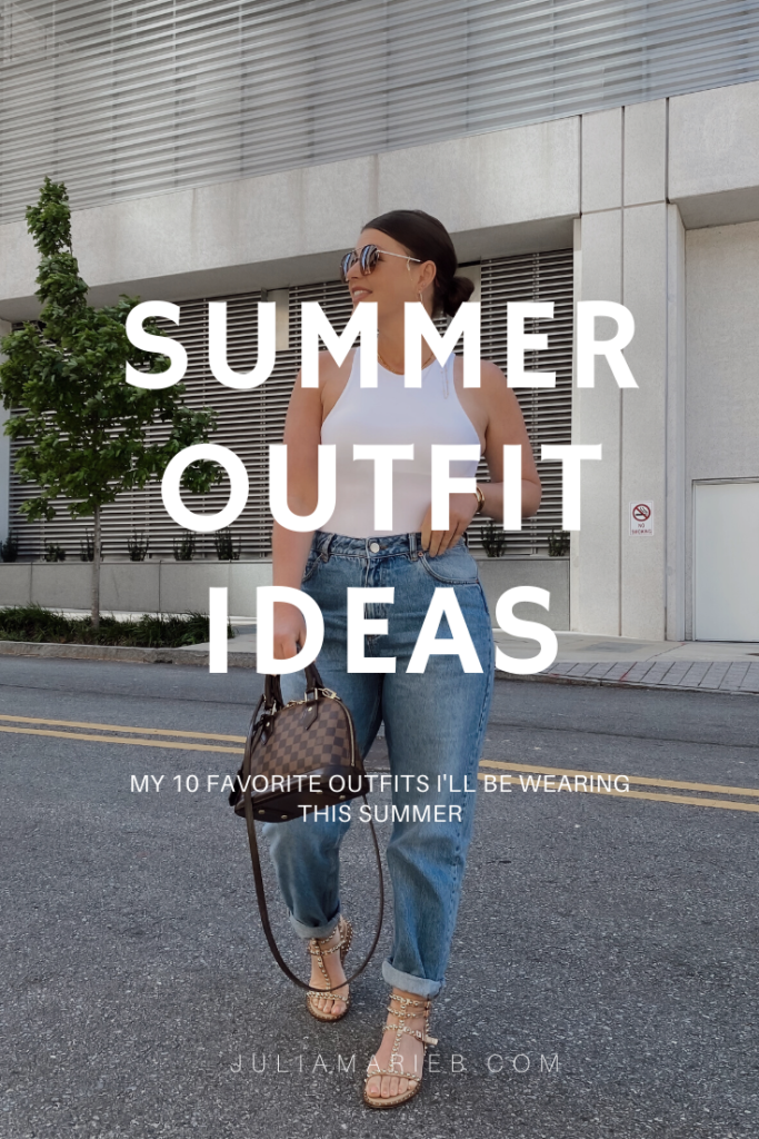 10 SUMMER OUTFIT IDEAS: http://www.juliamarieb.com/2020/05/03/summer-outfit-ideas-2020/ | @julia.marie.b