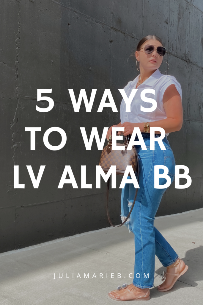 5 WAYS TO WEAR LOUIS VUITTON ALMA BB FOR SUMMER http://www.juliamarieb.com/2020/06/21/5-ways-to-style-louis-vuitton-alma-bb-for-summer-|-the-rule-of-5/ @julia.marie.b