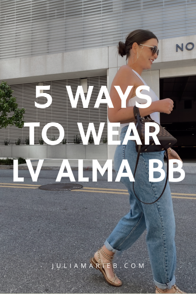 5 WAYS TO WEAR LOUIS VUITTON ALMA BB FOR SUMMER http://www.juliamarieb.com/2020/06/21/5-ways-to-style-louis-vuitton-alma-bb-for-summer-|-the-rule-of-5/ @julia.marie.b