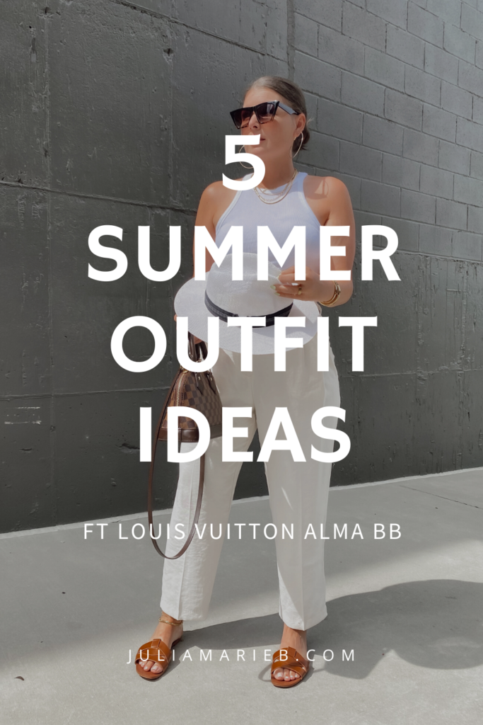 5 WAYS TO WEAR LOUIS VUITTON ALMA BB FOR SUMMER http://www.juliamarieb.com/2020/06/21/5-ways-to-style-louis-vuitton-alma-bb-for-summer-|-the-rule-of-5/ @julia.marie.b