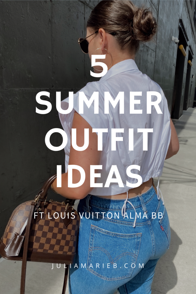 5 WAYS TO WEAR LOUIS VUITTON ALMA BB FOR SUMMER http://www.juliamarieb.com/2020/06/21/5-ways-to-style-louis-vuitton-alma-bb-for-summer-|-the-rule-of-5/ @julia.marie.b